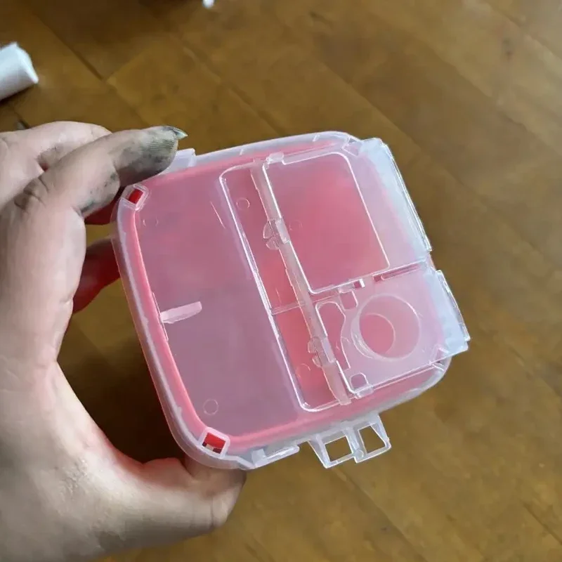 Plastic Waste Box Medical Supplies Container Disposable Collect Box Tattoo Needles Blade Recycling Storage Box 1pcs