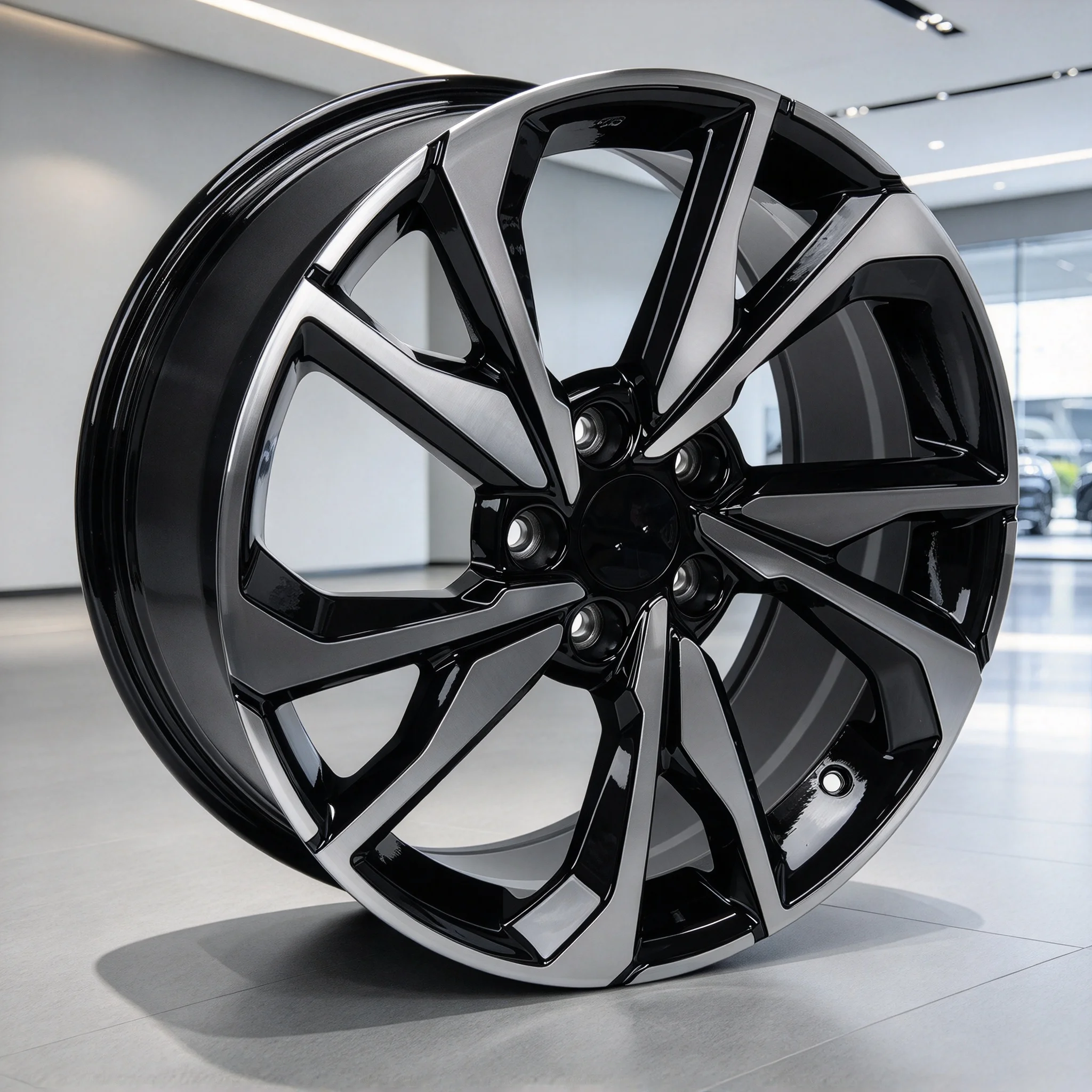 18X8 Inch Alloy Wheel Rim, OEM Replacement Rim Compatible with 2017-2021 Honda Civic Car Wheel Rim