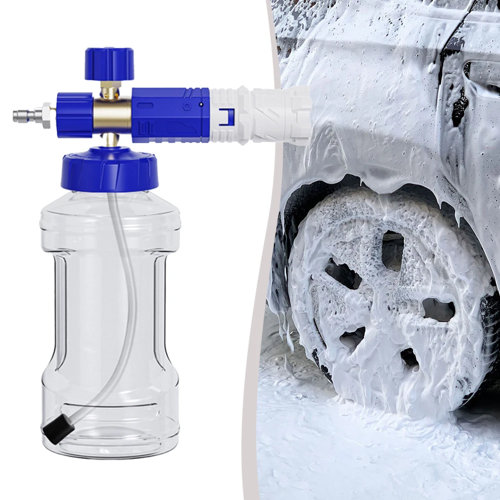 

Adjustable Foam Lance Nozzle Professional Foam Lance Foam Pot 360 Adjustable Nozzle Engineering Plastics Material Home Cleaning
