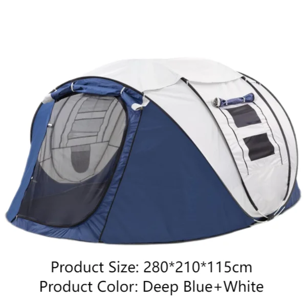 Wholesales Outdoor Quickly Opening 3-4 People Camping Hiking Use Thickened Rainstorm Proof Folding Tentpromote sales