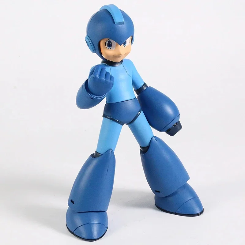 MegaMan 22cm Rockman Grandista Mega Man Anime Figure Game Rockman Action Figurine PVC Model GK Boxed Gifts Figurines for Kids