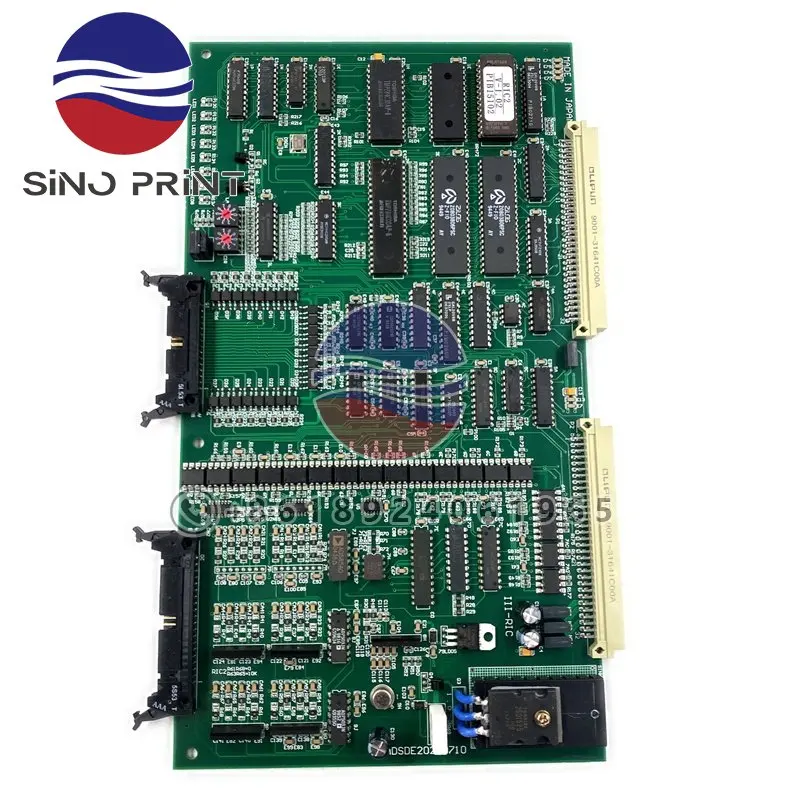 ADSDE20220710 Electronic Card RIC1 RIC2 Card Circuit Board  For Komori PCB Printing Machine Part Circuit Board Parts