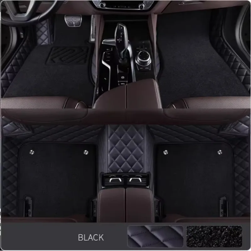 

Для Jaguar IPACE I-PACE Custom Fit авто двухслойные автомобильные коврики ковры вкладыши для ног автомобильные аксессуары