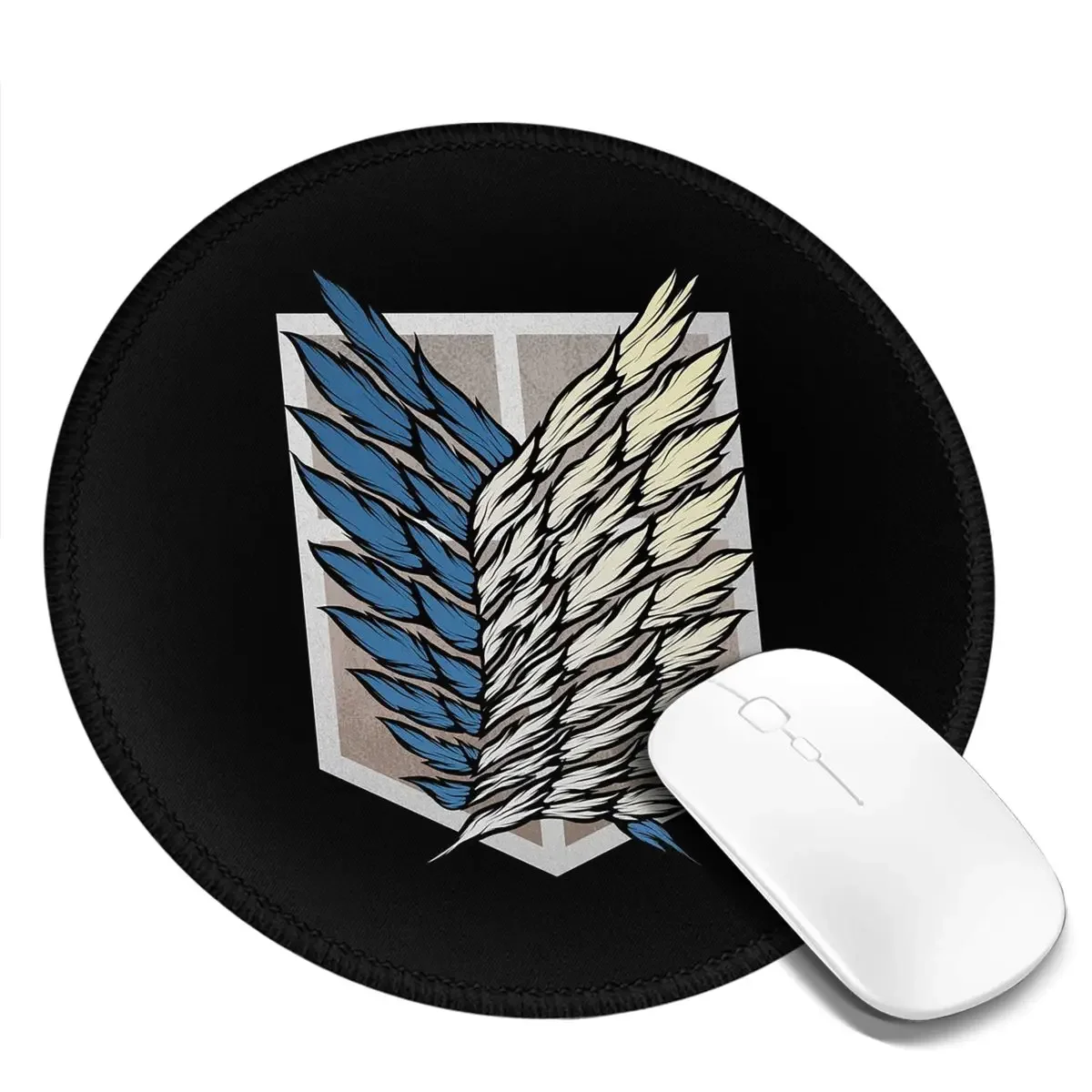 Attack On Titan Round Mouse Pad Computer Keyboard Mouse Mat Gaming Laptop Desk Mat Office Table Mats