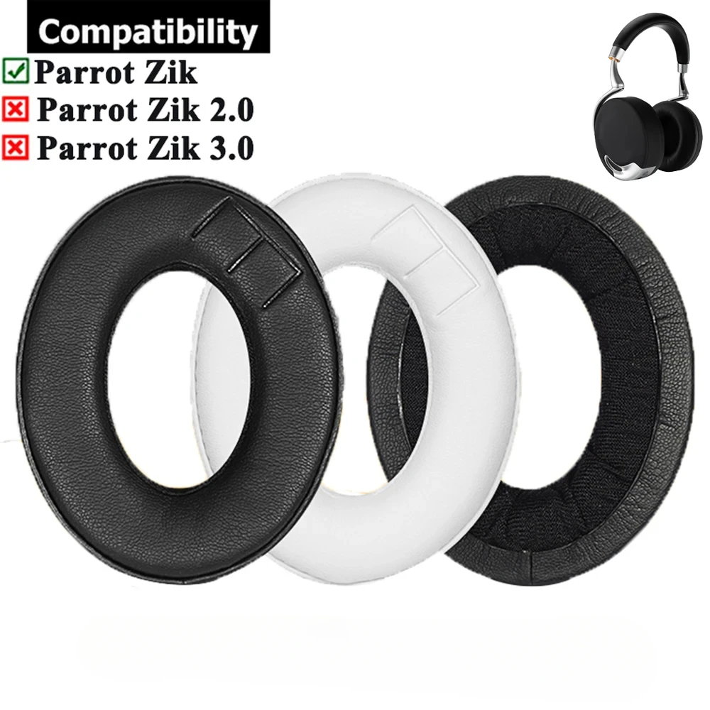 Replacement Ear Cushion Pads Integrated Plastic Buckle Suitable For Parrot Zik ZIk1.0 Zik First Generation Wireless Headphones