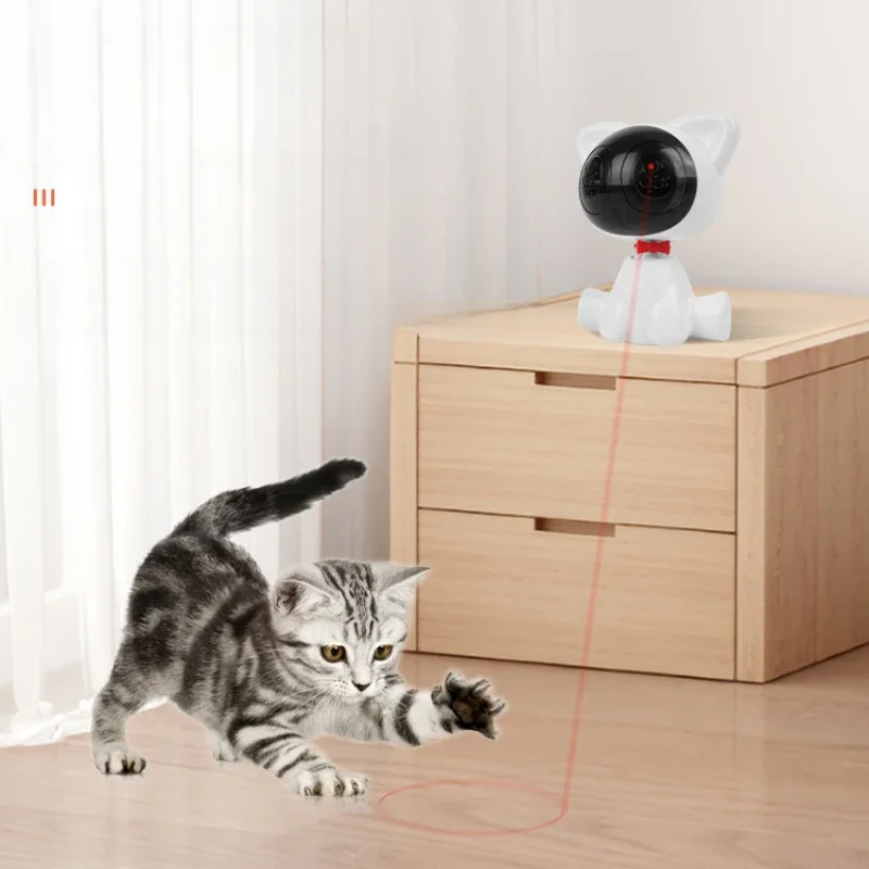 

Intelligent Laser Cat Teasing Device with Automatic Sensing for Cat Teasing Accompanying and Relieving Boredom Pet Supplies