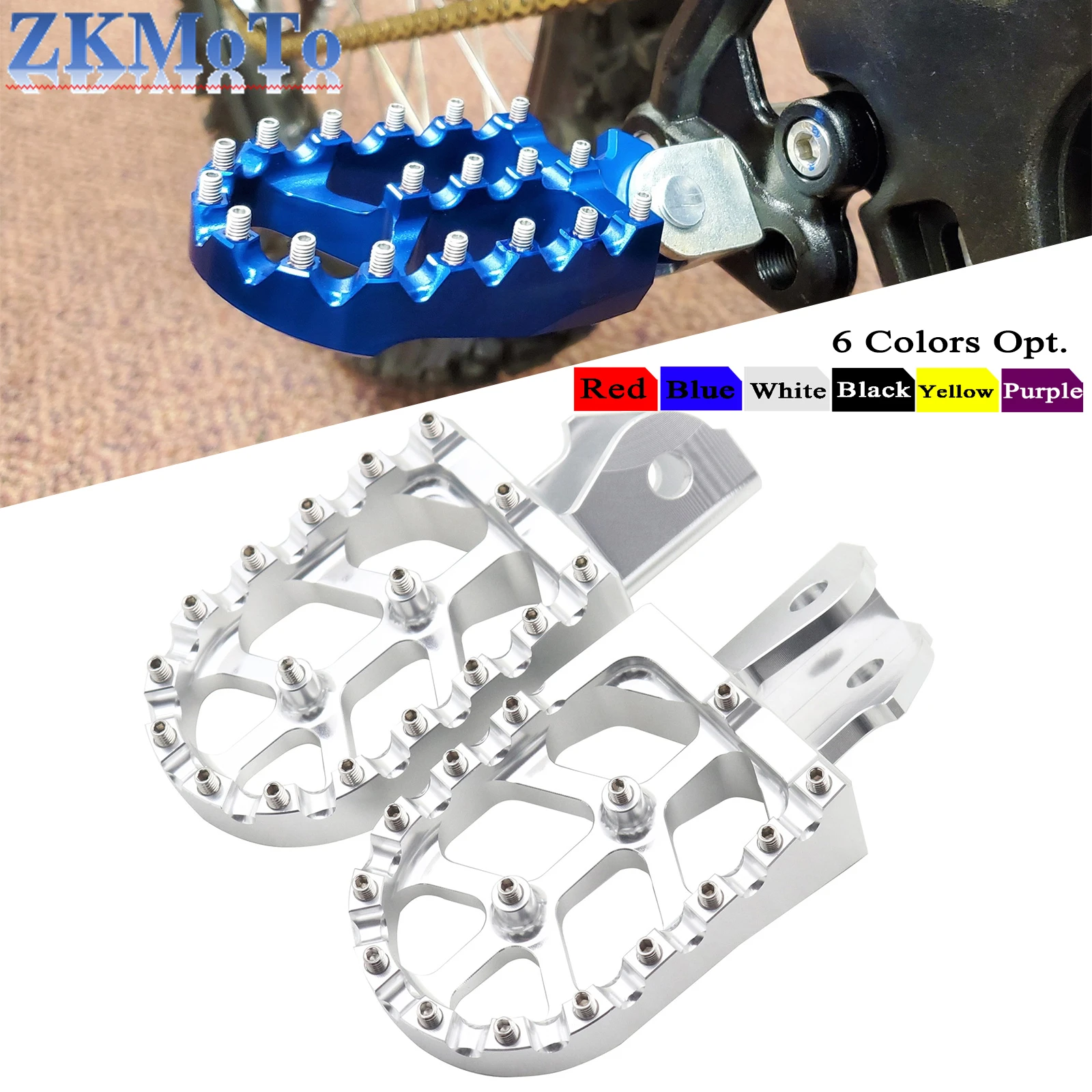 For Sur-Ron Surron Light Bee X /S CNC Aluminum Foot Pegs Rest Footpegs Electric Motorcycle For Talaria Moto Acessorios