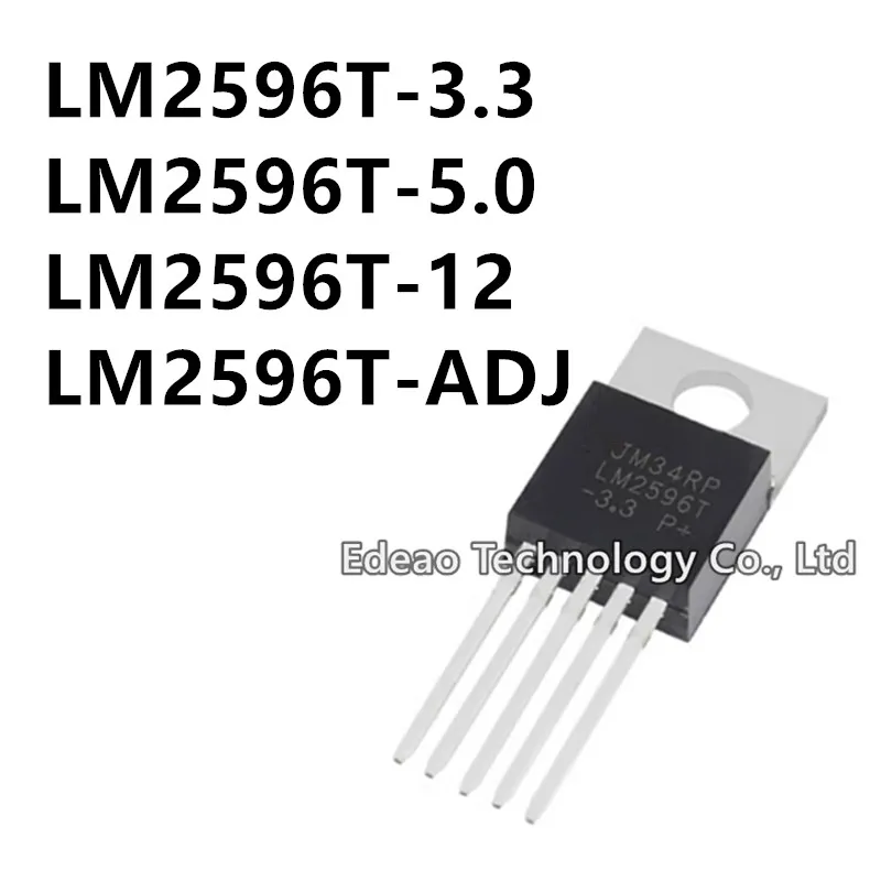 5-20pcs/Lot NEW LM2596T-3.3 LM2596T-5.0 LM2596T-12 LM2596T-ADJ DIP TO220-5 LM2596-3.3 LM2596-5.0 LM2596-12 LM2596-ADJ TO220