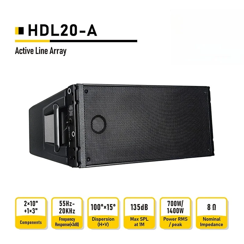 4 Pcs Line Array Hdl 20 Hdl20 Hdl30 9006 Professional Altavoces Line Array Active 10 Inch Powered Line Array