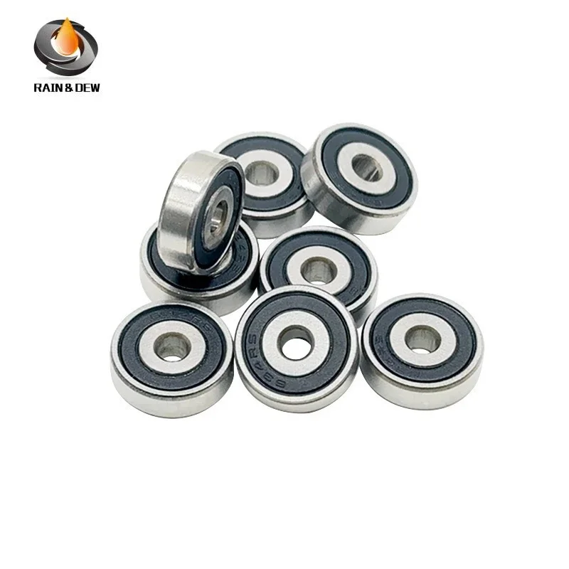 For Miniature Motor Remote Control Model Small Pump 10PCS 623RS 3x10x4 mm High Carbon Chromium Bearing Steel P0 Grade ABEC-7