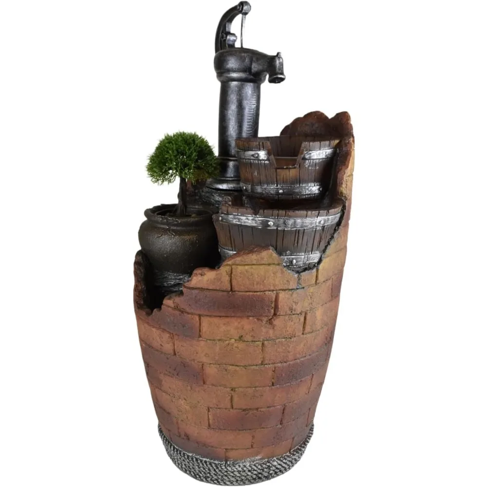 Imagem -06 - Outdoor Cascading Water Pump Fountain Tier Fountain ao ar Livre Fontes