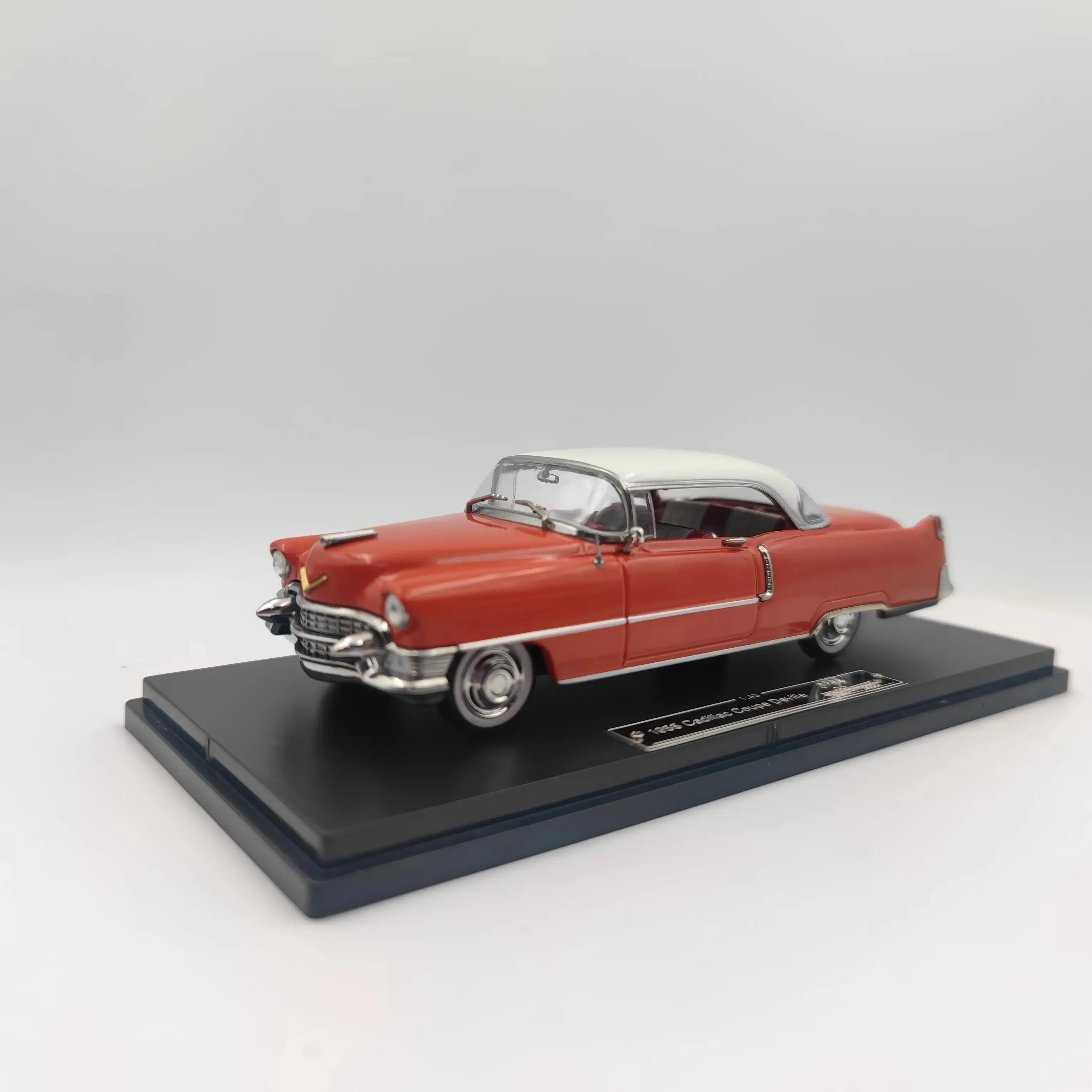 

Diecast 1:43 Scale 1955 Coupe Deville Alloy Vintage Classic Car Model Collectible Toy Gift Souvenir Display Ornaments
