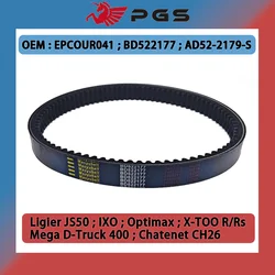 PGS Drive Belt 904x30 For Bellier JADE B8 Ligier JS50 IXO Optimax X-TOO Rs Mega D-Truck 400/EPCOUR041 BD522177 AD52-2179-S