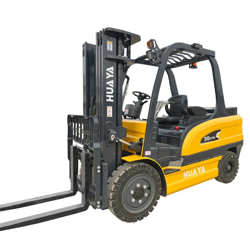 Cross-border electric forklift 2 tons ride-on forklift 3 tons 5 tons balanced battery forklift stacker factory direct supply