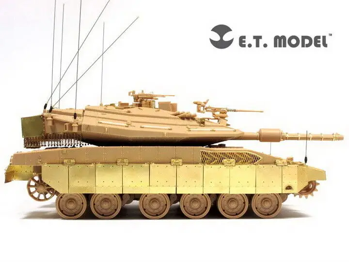 ET Model 1/35 E35-098 Israel Merkava Mk.IV Tank LIC Side Skirts Detail Up part