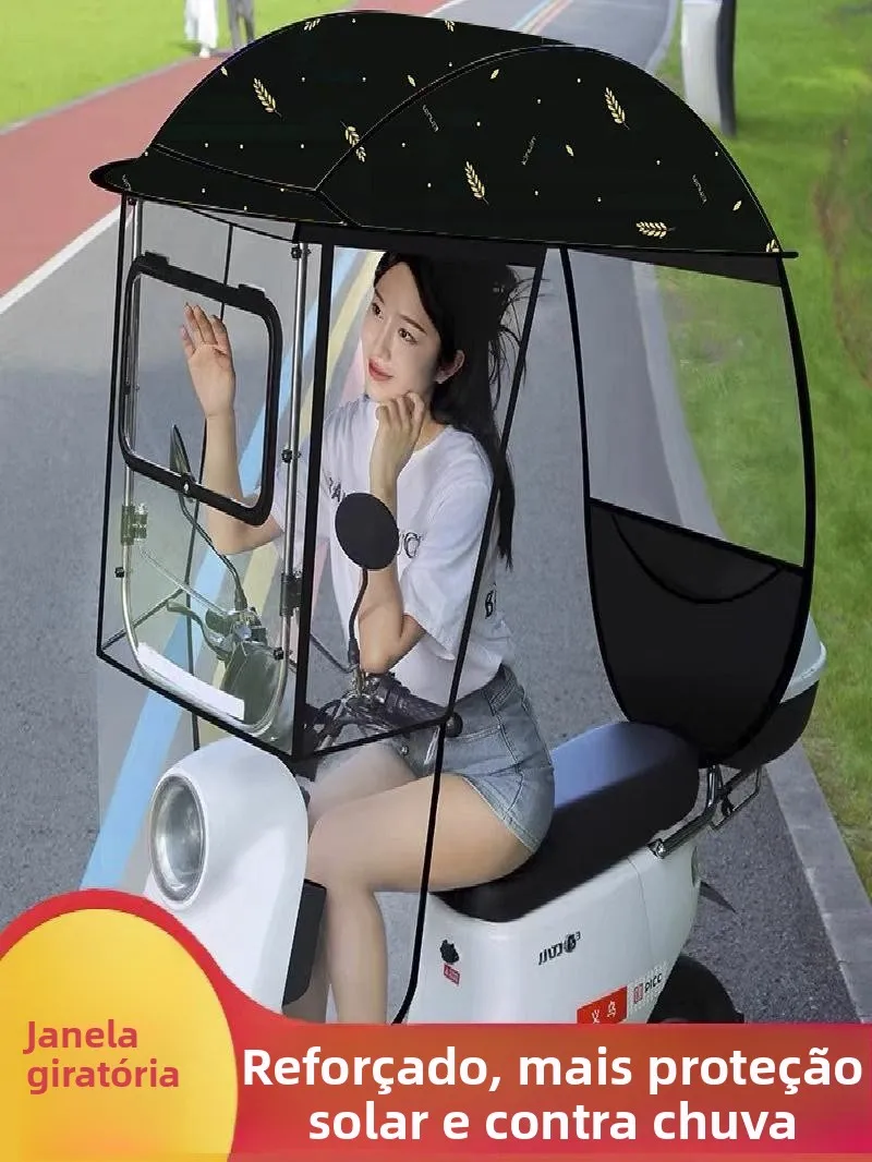 thickened-automatic-folding-umbrella-sunshade-shelter-for-vehicle-pedal-car-rainproof-no-installation-needed-new-model