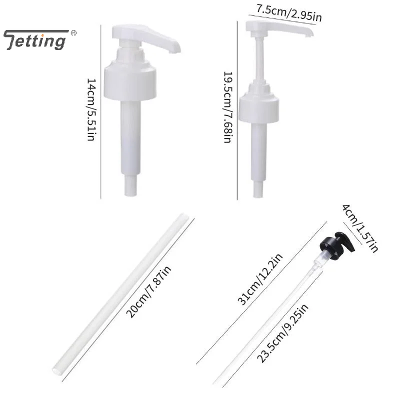 Dispensador Universal Hermético con Bomba y Asa para Cocina, Cabezal Reutilizable de PP para Botellas de Salsa de Tomate y Ostras