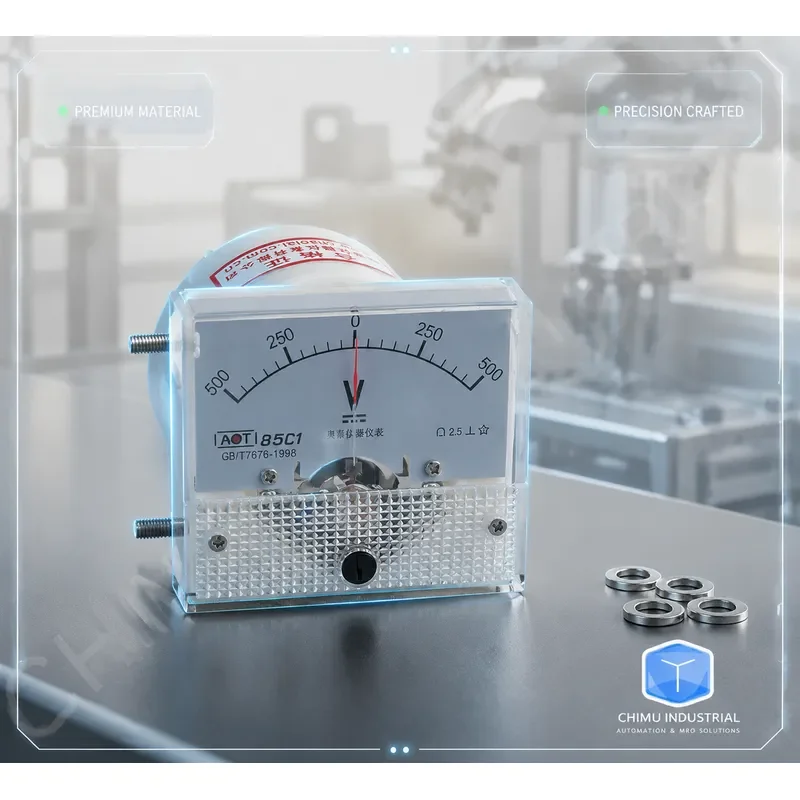 【CHIMU INDUSTRIAL】 85C1-V DC Voltage Pointer Meter Analog Panel Gauge Factory Direct Supply