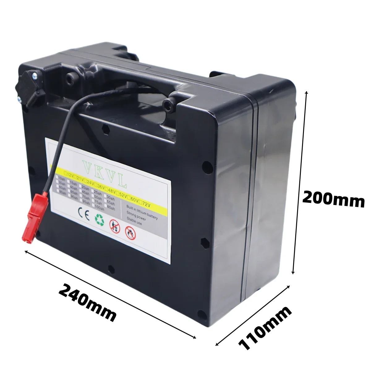 Air fast transportation New Full Capacity Power 18650 Lithium Battery 24V20-70ah Lithium Battery Pack Suitable for 250-2000W