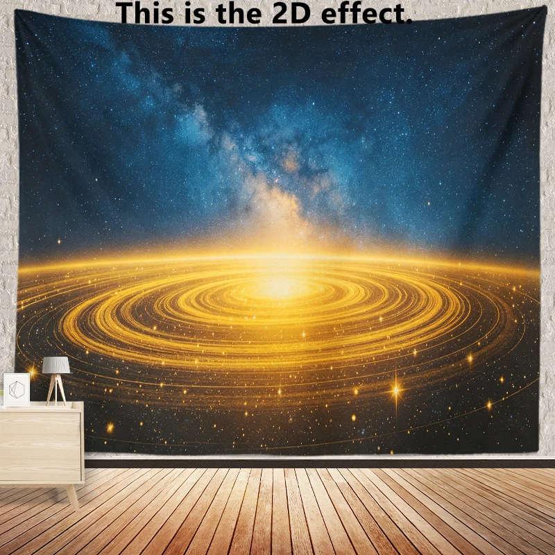 Stunning Galaxy Space Background Cloth Hanging Cloth Bedroom Bedside Decorative Wall Cloth Dormitory Tapestry