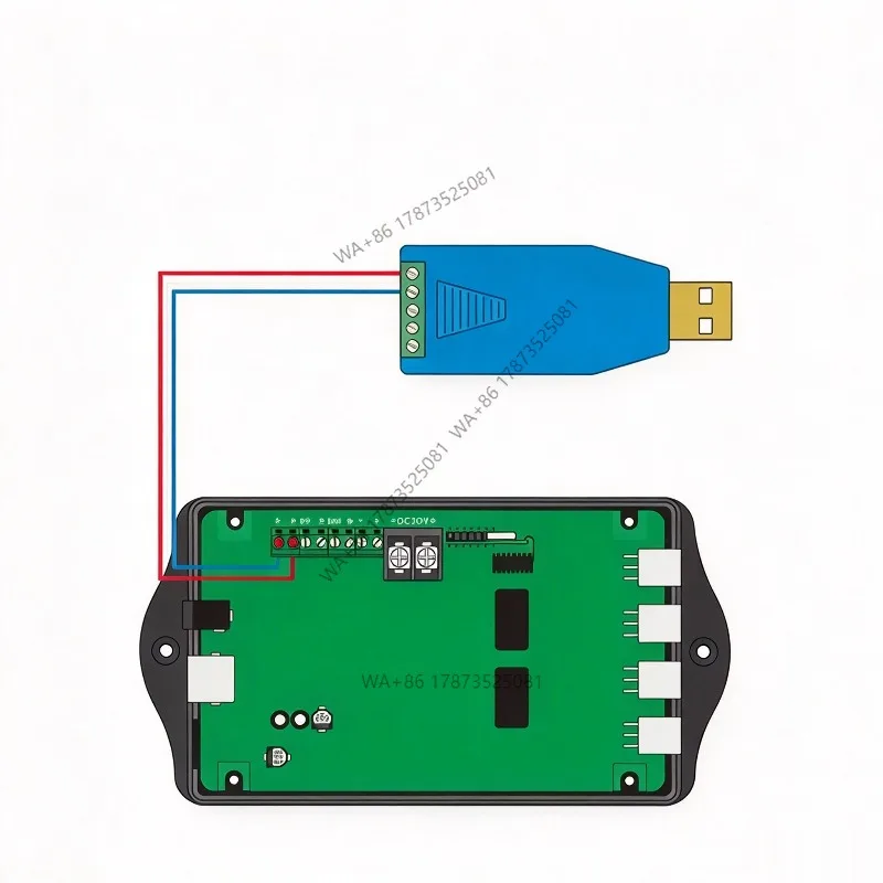 Hall Controller for Linear Actuator Synchronous Controller 1pc/2pcs/3pcs/4pcs Motors Remote Control RS485 Overload Protection