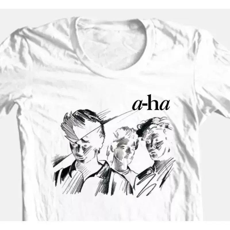 A HA Retro Vibes Synthpop Band T Shirt Full Size S 5XL ET1030