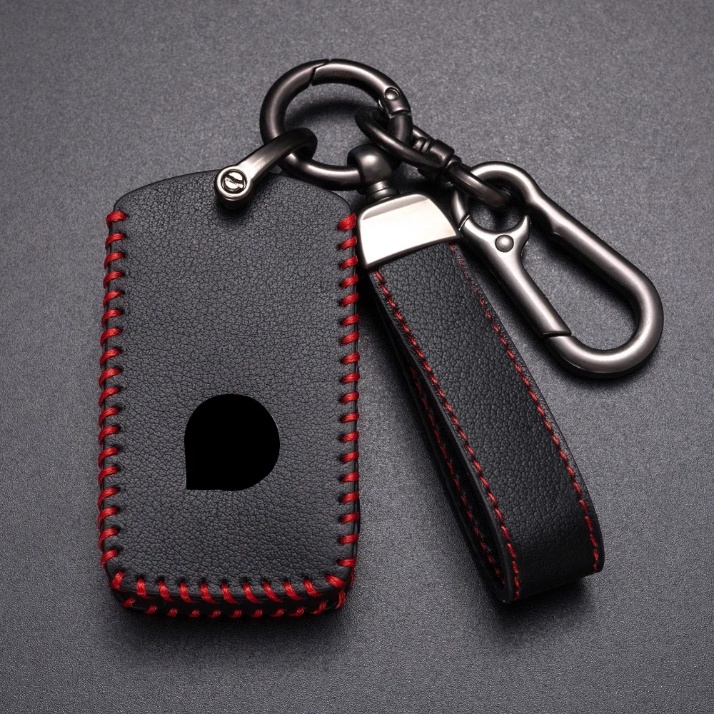 Fashion Style Top Leather Car Key Cover for Volvo XC40 XC60 XC70 XC90 S90 V40 V60 S60 V90 2020 Protective Case Holder Shell