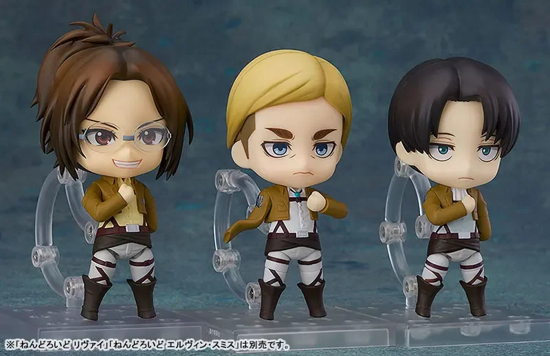 #1123 Hanji Attack on Titan Anime Figure Hange Zoe Shingeki no Kyojin Action Figure #775 Erwin Smith Figure Collectible Doll Toy