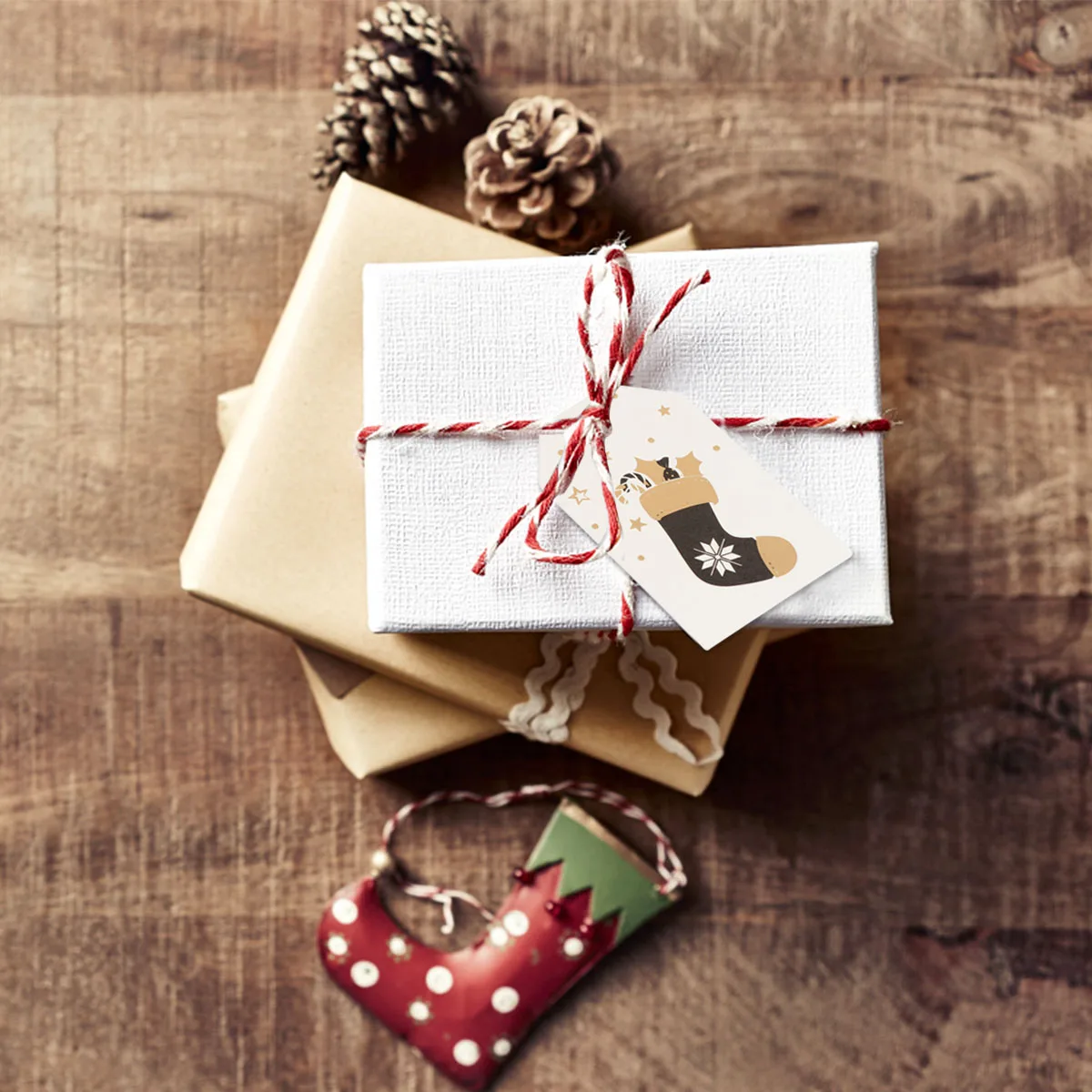 Bookmark Christmas Tag Christmas Gift Tag Christmas Bookmark