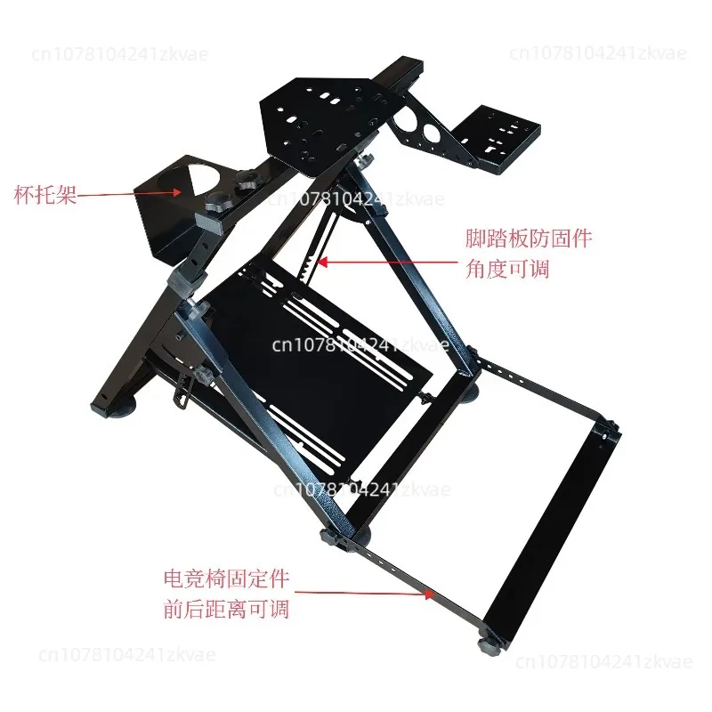 Folding Racing Game Steering Wheel Seat Mount for G27, G29, T300RS, T500RS