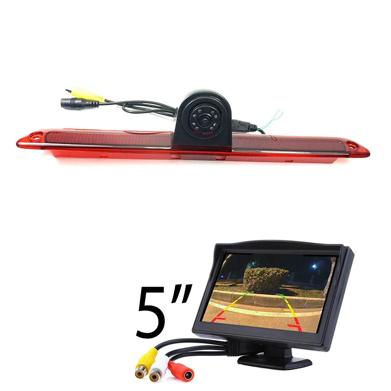 HD Brake Light Rear camera For Mercedes Benz W906 Sprinter Volkswagen Crafter 2007-2019 Dodge Reverse Camera and monitor
