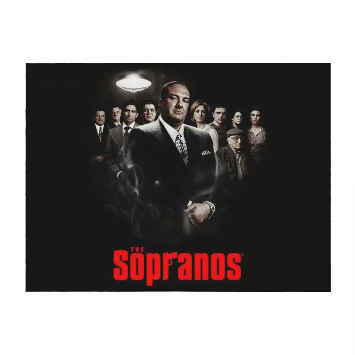 

Sopranos Vintage Throw Blanket Soft Plush Plaid manga Beach Flannel Blankets