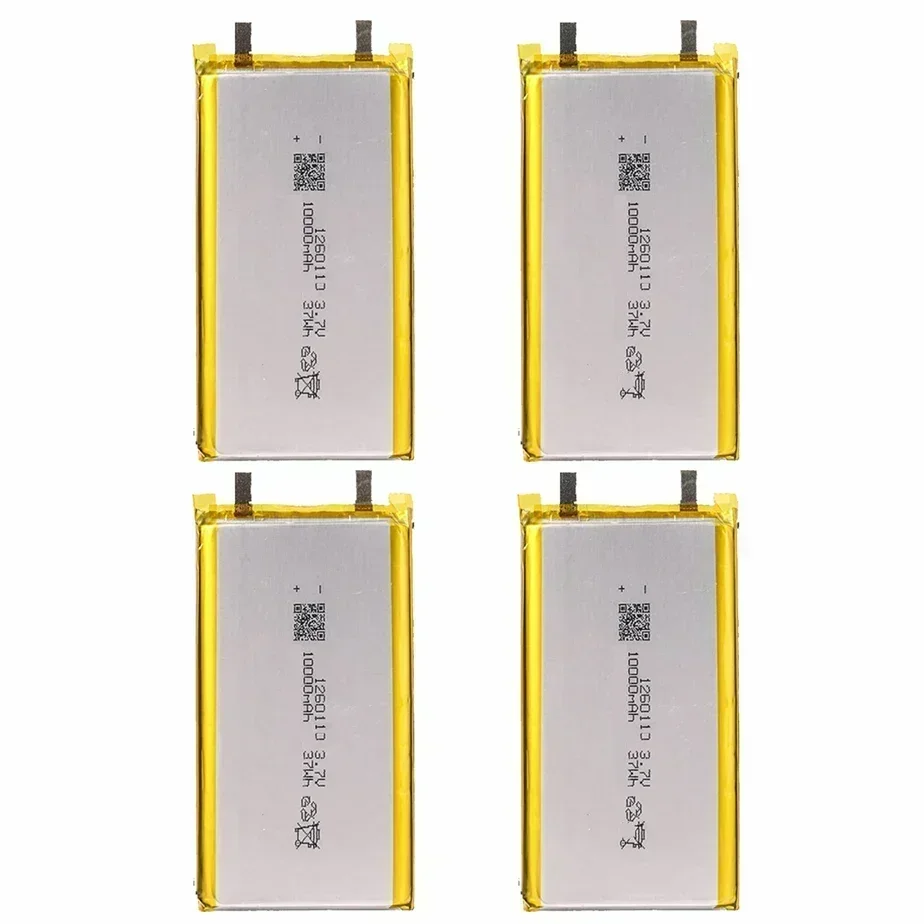Hoge Kwaliteit 3.7 V 10000 mAh 1260110 Oplaadbare Polymeer Batterijen Lipo Li-Po voor Speelgoed Power Bank GPS Laptop Camping verlichting Diy