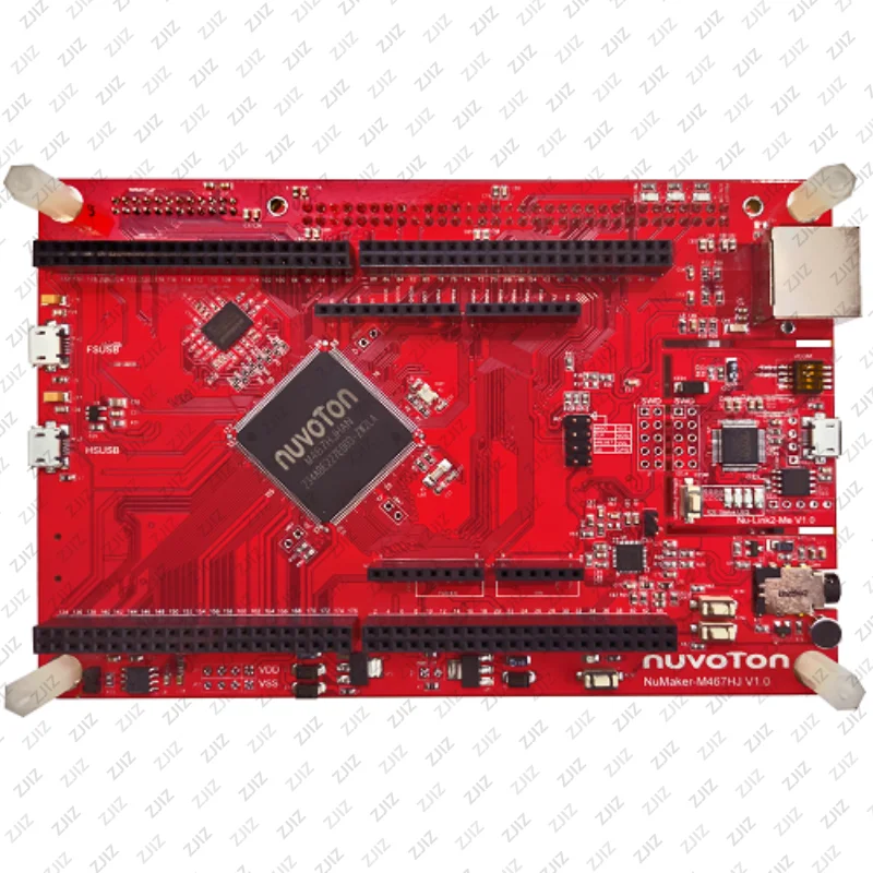 

NuMaker-M467HJ Development Board ARM Cortex-M4 192MHz 512KB Flash 128KB RAM for Industrial IoT