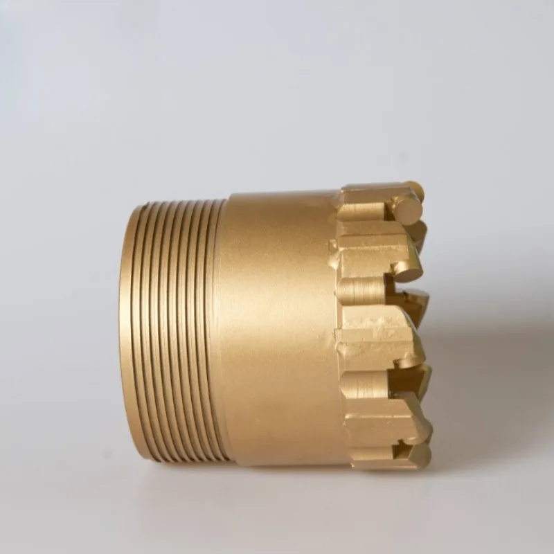 1PC PDC Diamond Core Drill Bit For Exploration With Full Gauge Protection And Large Water Port For Clay Mudstone Soft Formation