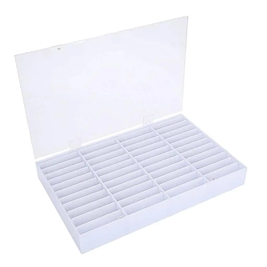 

Nail Decoration Box Detachable Acrylic Organizer for Gel Nail Stickers 3d Nail Decorations and Accessories for Nails Design