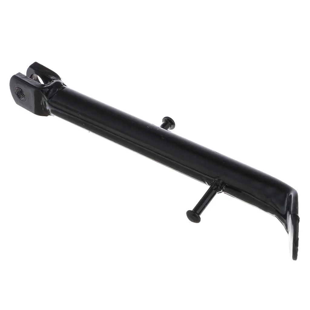 24cm Motorcycle Kickstand Kick Side Stand for Suzuki GN125 GN 125 Black Non-slip Design Stable Motorcycle Accessories