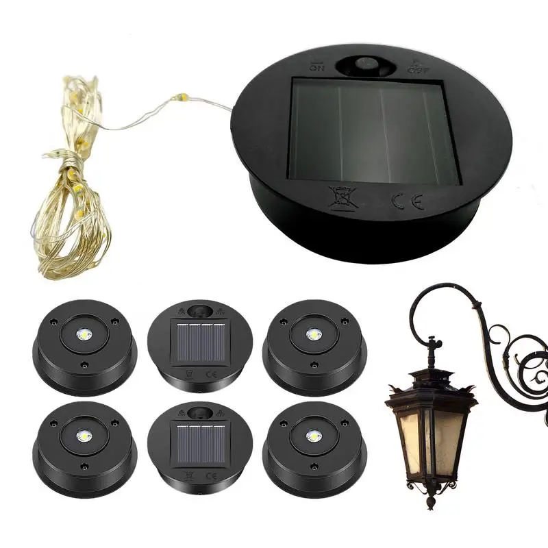 

Solar Lights Outdoor Replacement Solar Lantern String Lights LED Light Replacement Set Of 7 Versatile String Lights Replacement