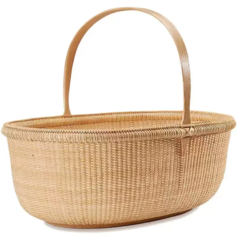 

Tahun rotatan opbergdoos Dubbele open deksel Winkelmandje Многофункциональный контейнер Groentecontainer Outdoor gemak Picknickmand