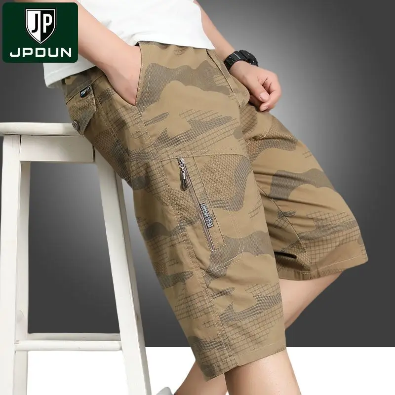 

Мужские летние хлопковые повседневные 7-минутные брюки, свободная рабочая одежда среднего возраста, пляжные брюки