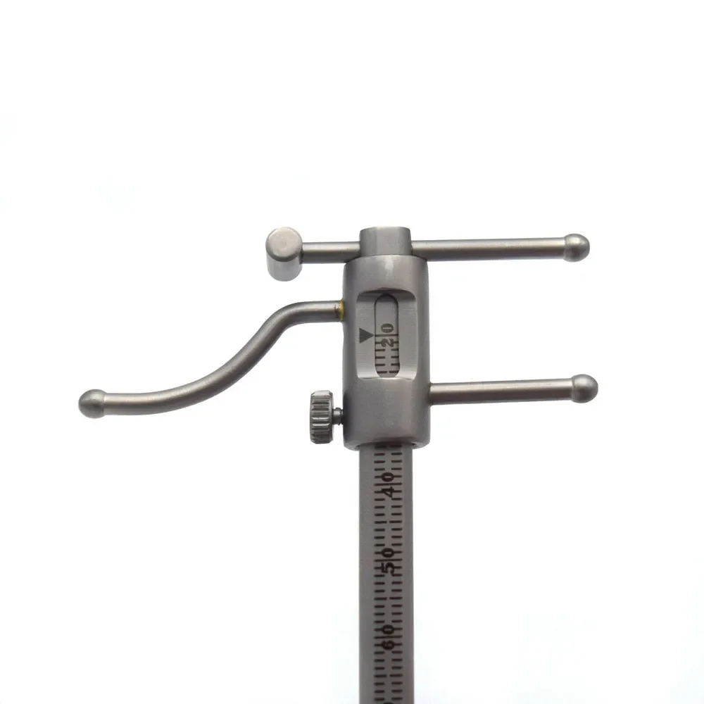 1Pcs Professional LAB Implants VDO Ruler Venus Apollo Gauge 20-100mm Measuring Dentures Calipers Prosthetics