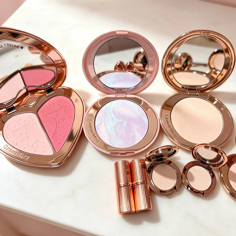 Charlotte Oil Control Styling Powder Matte Waterproof Liquid Foundation Concealer Airbrush Flawless Finish Powder Tilbury Makeup