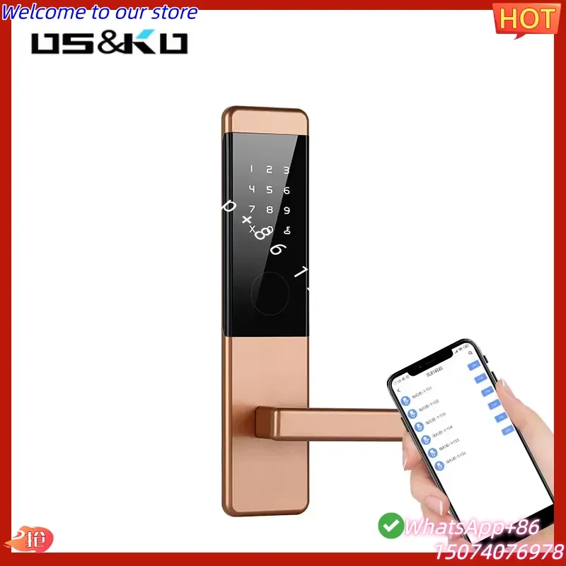 2026 Euro Mortise Extra Password Smart M1 Hotel Keylock Door Lock for Mobile Phone Waterproof Competitor for Travelers view 2
