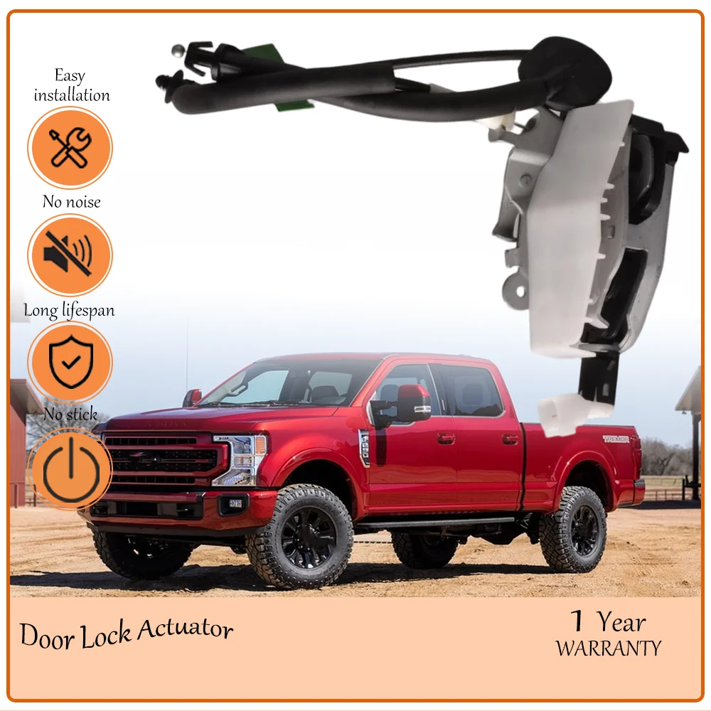 

Latch Unit, conforms Ford F-150 F-250 F-350 2015-2020, rear left right lower lock with cable,oem FL3Z18264A01B,FL3Z-18264A00-D