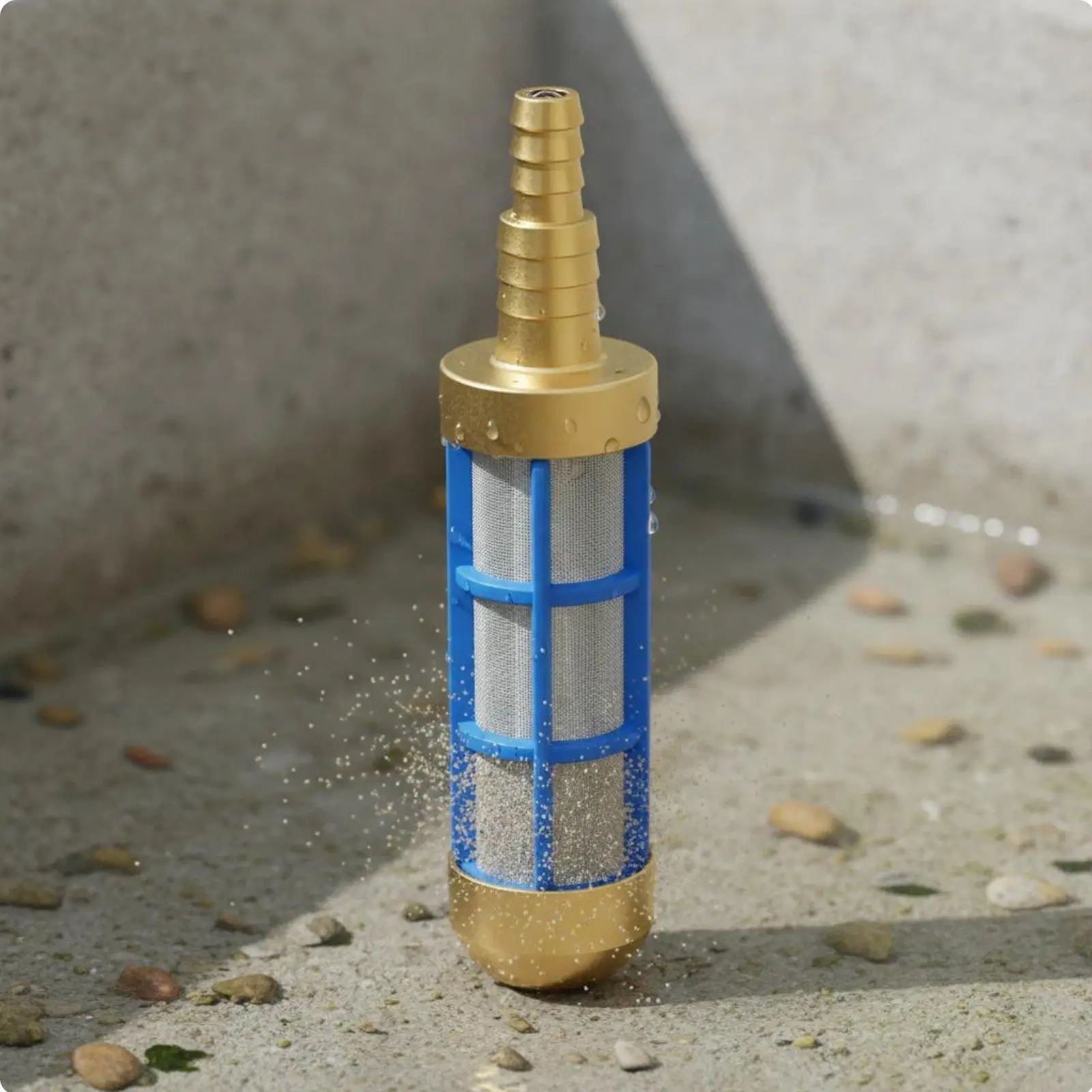 Stainless Steel Mesh Pump Strainer High Pressure Washer Water Filtration Accessory for Garden Hose and Car Wash