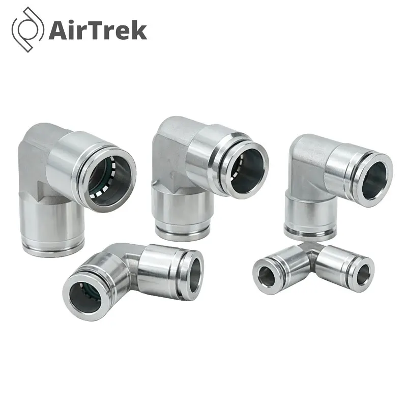 304 الفولاذ المقاوم للصدأ PU PV PM PLM هوائي سريع التركيب دفع في OD 4 6 8 10 12 14 16 مللي متر تركيبات أنابيب الإفراج السريع #3