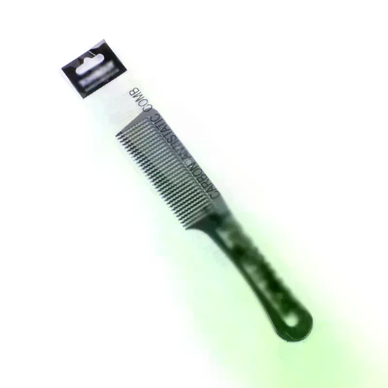 Professional Salon Barber Hair Clipper Accessories Flat Head Cut Comb Anti-static Hair Styling Wide Tooth Men Cut Hair Brush 1pc