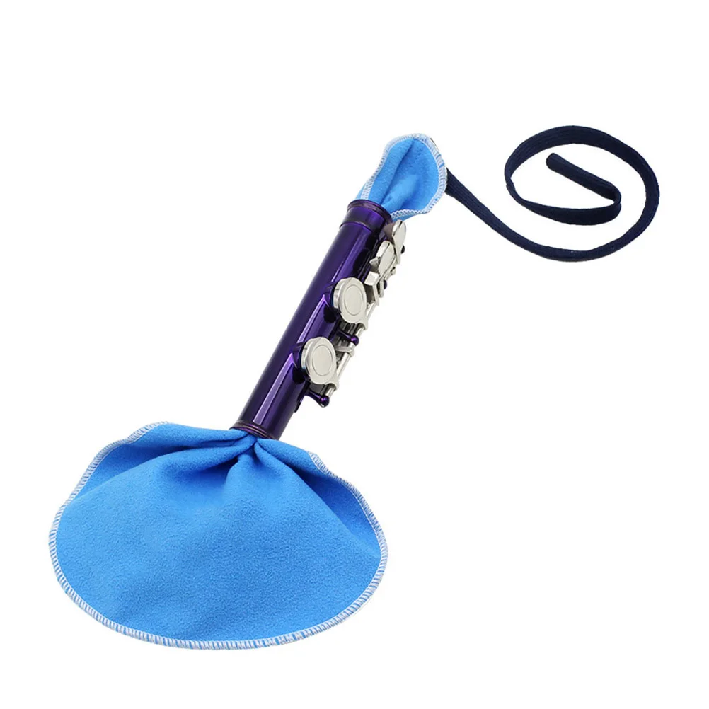 

4Pcs Musical Instruments Cleaning Cloths Multi-Functional Flute Clarinet Saxophone Care Tool Moisture Absorbing Cloth