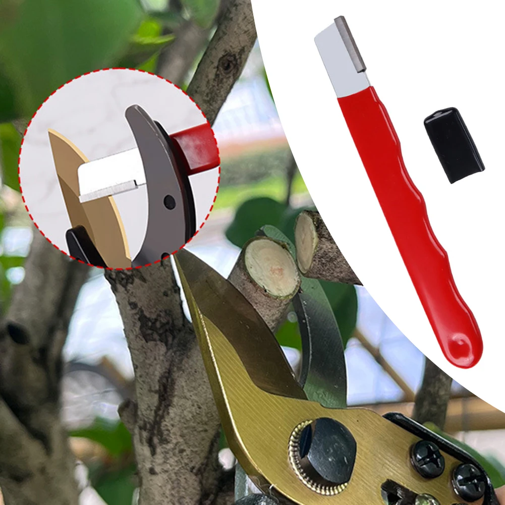 Professional Knives Sharpener Multipurpose Garden Tool Blades Sharpener Safe Design Long-Lasting Non Slip Pruner Quick Sharpener