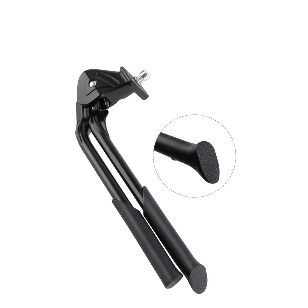 LP Bicycle Kickstand Center Mount Aluminum Alloy Double Leg Heavy Duty For Electric Bike Mountain Bike